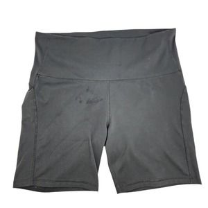 All In Motion Biker Shorts Women's XXL‎ Workout Cycle Running Black